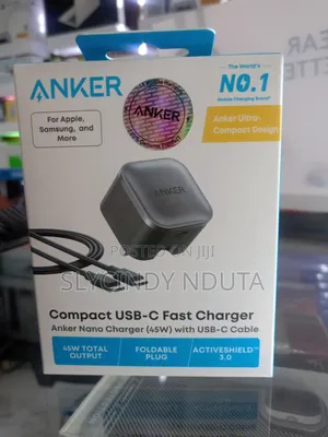 Anker Nano Charger 45W With USB-C Cable