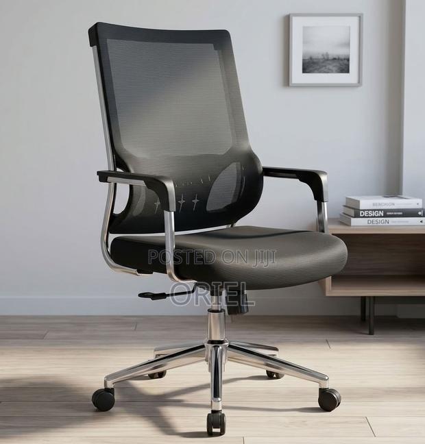 Modern Mid-Back Ergonomic Office Chair – Comfortable Task Seating - thumbnail 2