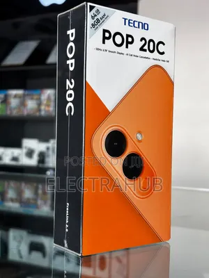 New Tecno Pop 20 64 GB Orange