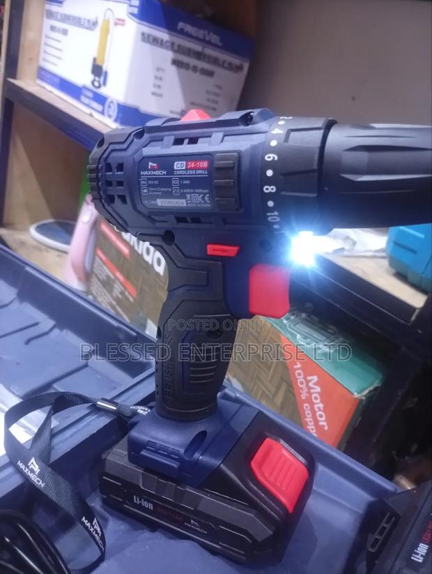 Portable Maxmech Cordless Drilling Machine - main view