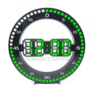 Digital LED Stopwatch Wall Clock