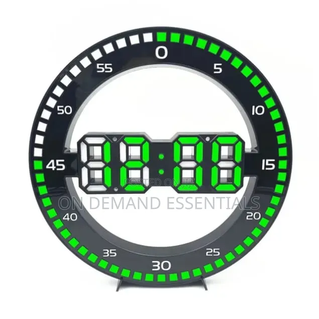 Digital LED Stopwatch Wall Clock