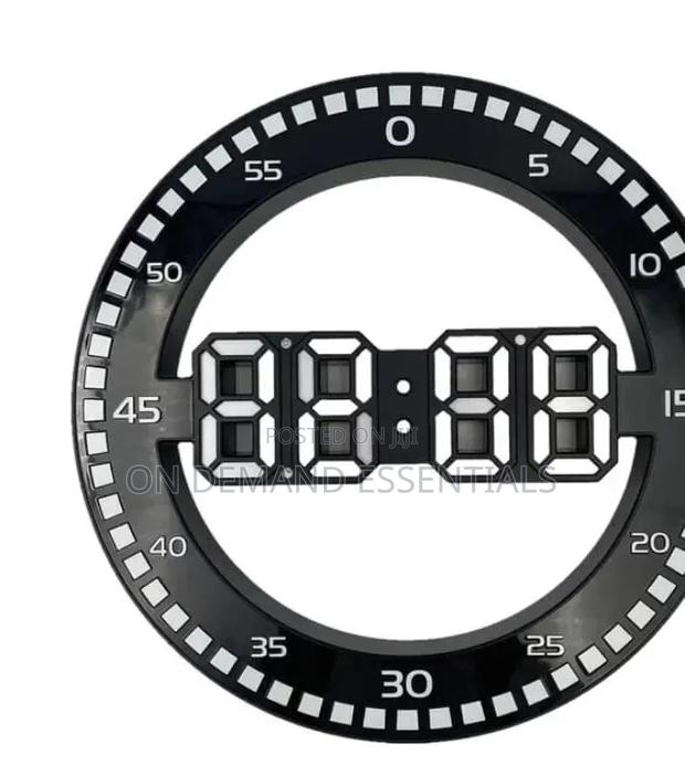 Digital LED Stopwatch Wall Clock - thumbnail 2