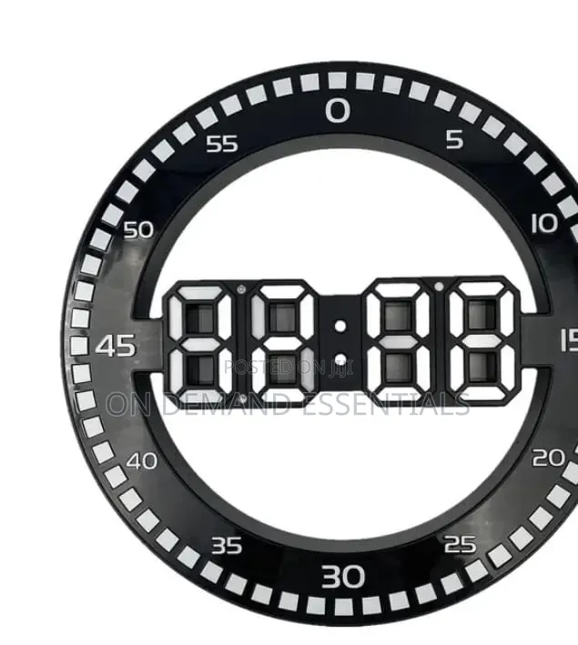 Digital LED Stopwatch Wall Clock