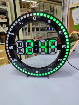 Digital LED Stopwatch Wall Clock