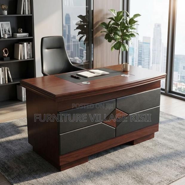 1.2M Office Desk Without Side Extention - main view