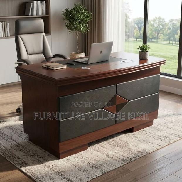 1.2M Office Desk Without Side Extention - thumbnail 5
