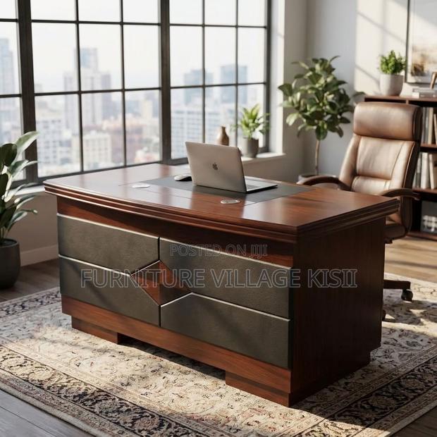 1.2M Office Desk Without Side Extention - thumbnail 4