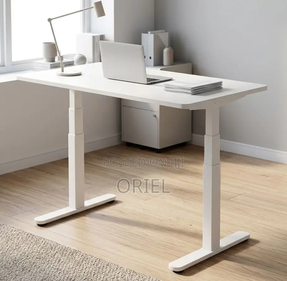 Manual Sit-Stand Desk – Adjustable Home & Office Workstation