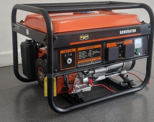 Hk5000en Petrol Generator 4.5kva - main view