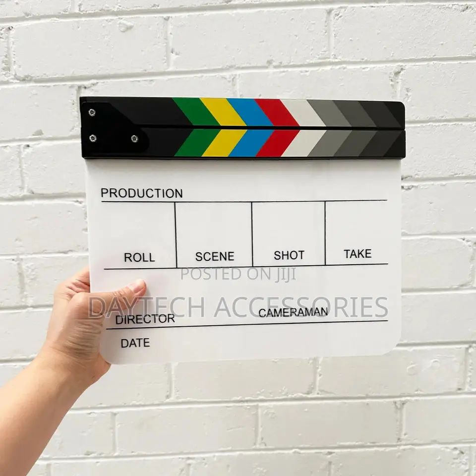 Director's Filming Production Clap Board