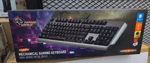 Porodo PDX219 Full-Size Wired Mechanical Gaming Keyboard - Black