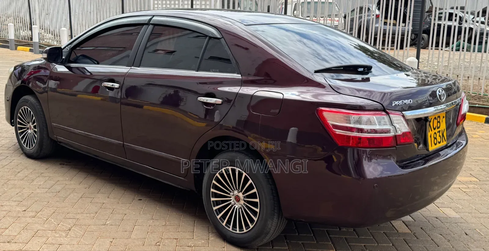 Toyota Premio 2007 Maroon