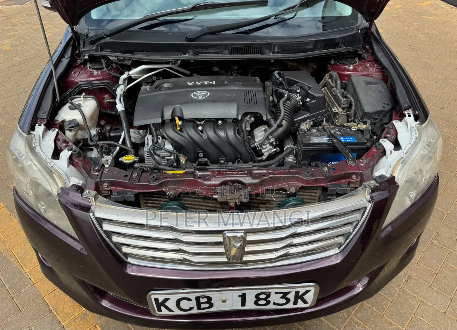 Toyota Premio 2007 Maroon