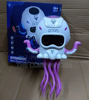 Dancing Musical Octopus With Lights