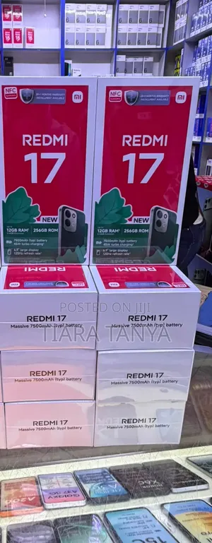 New Xiaomi Redmi 17 128 GB Black