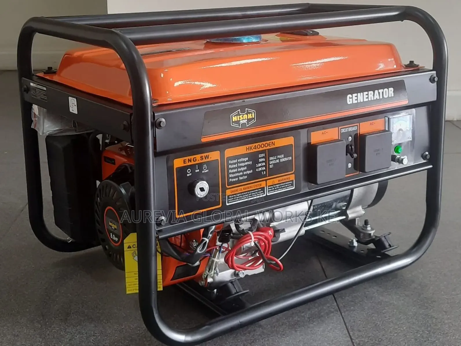 3.8kva Hk4000en Hisaki Japan Petrol