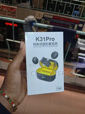 K31PRO Wireless Collar Microphone for Vlogging and Content Creation