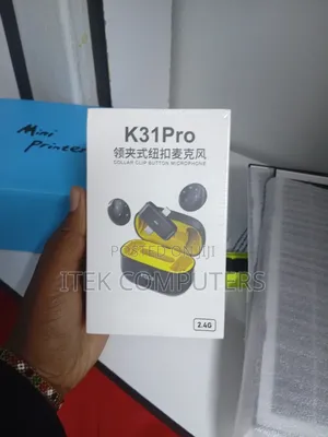 K31PRO Button Style Microphone for Professional Online Meetings