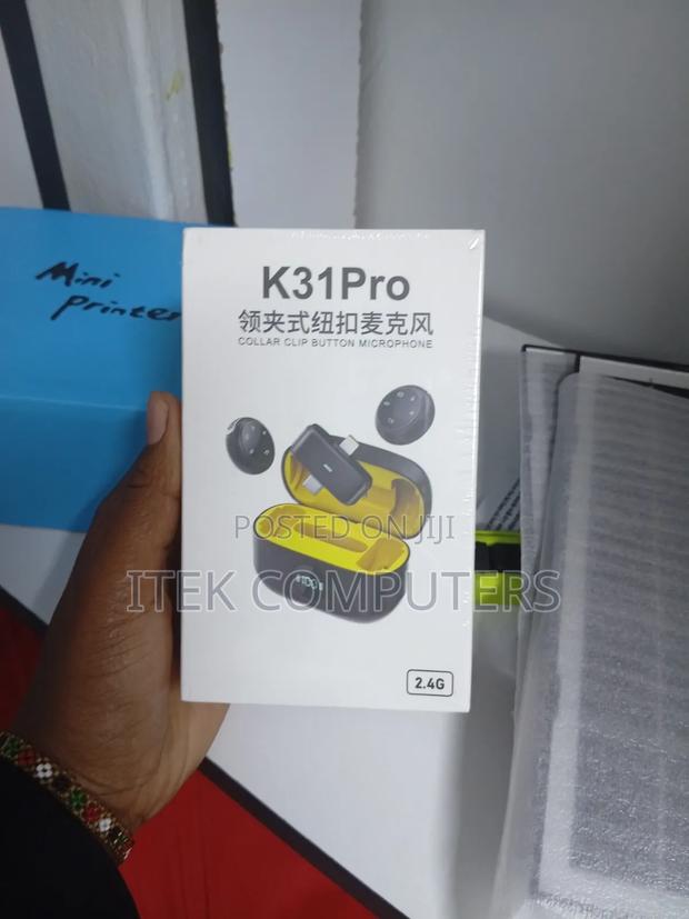 K31PRO Button Style Microphone for Professional Online Meetings - main view