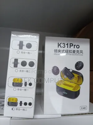 Compact K31PRO Wireless Microphone for Interviews and Conversations