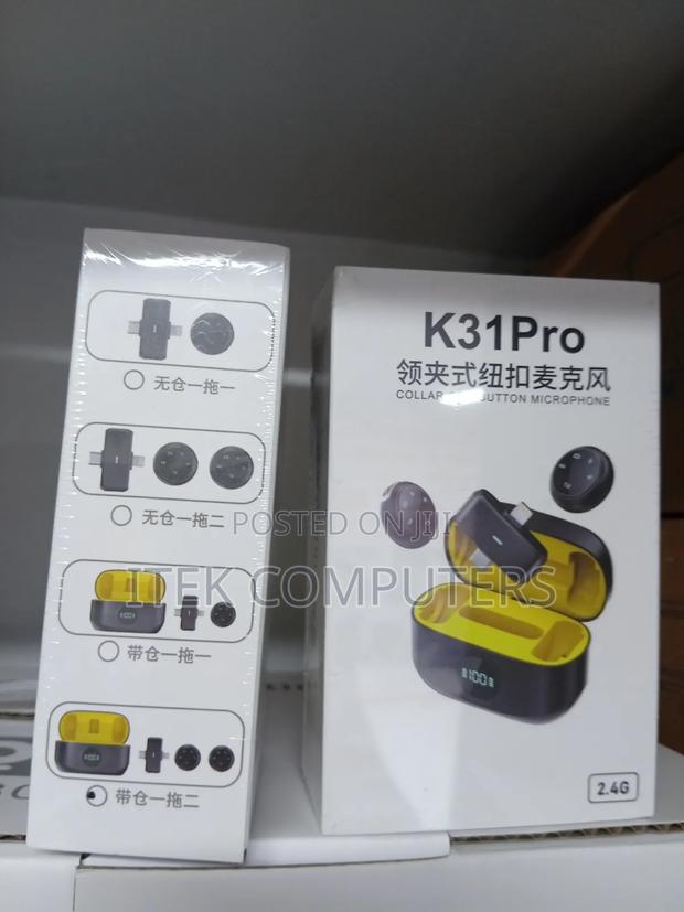 Compact K31PRO Wireless Microphone for Interviews and Conversations - main view