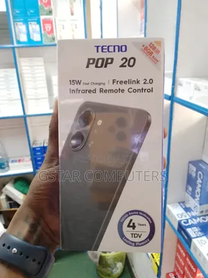 New Tecno Pop 20 128 GB