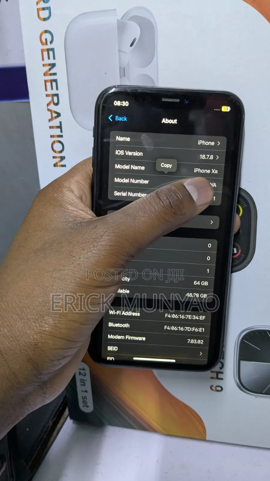 Apple iPhone XR 64 GB Gray