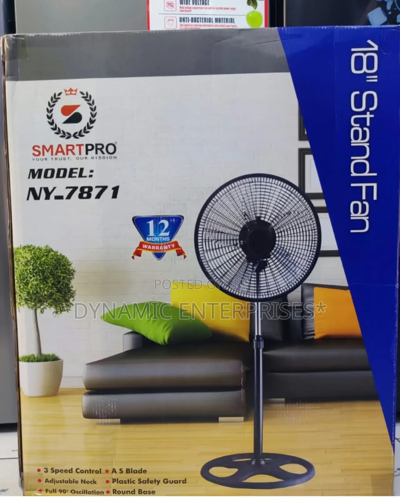 Smartpro Stand Fan 18