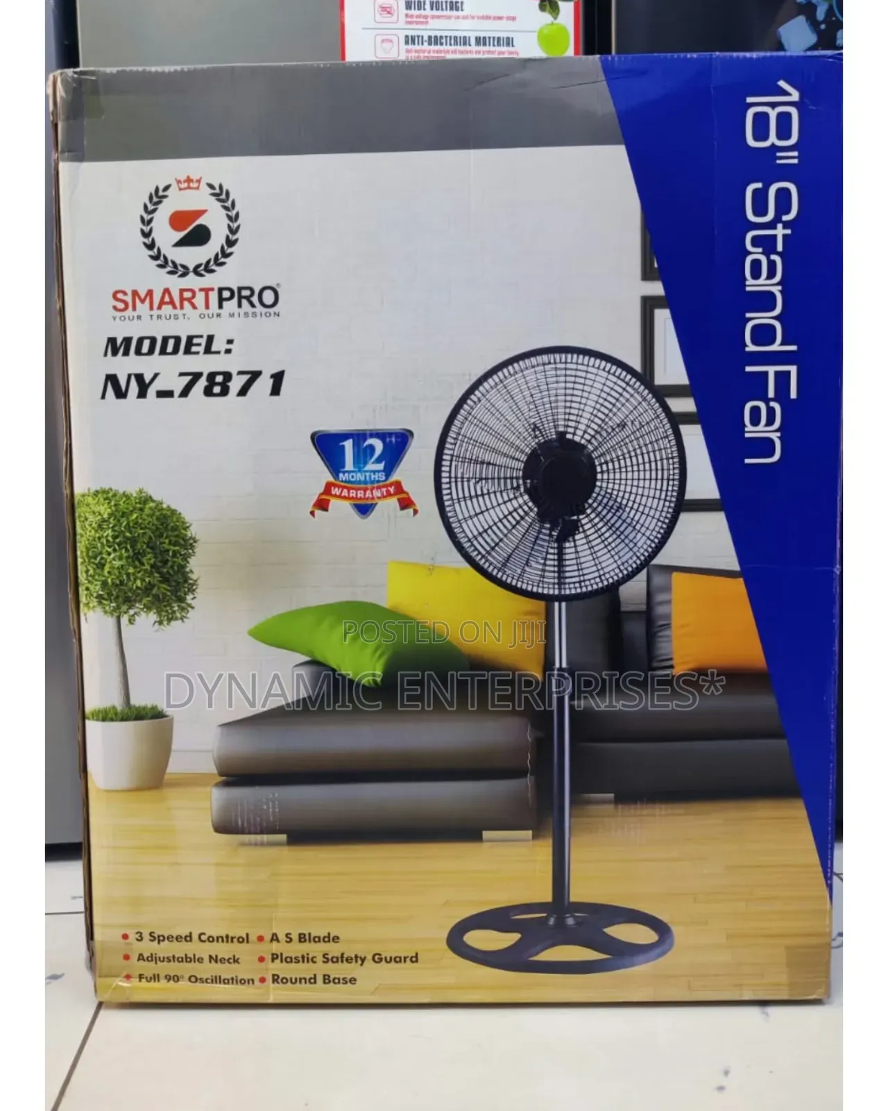 Smartpro Stand Fan 18