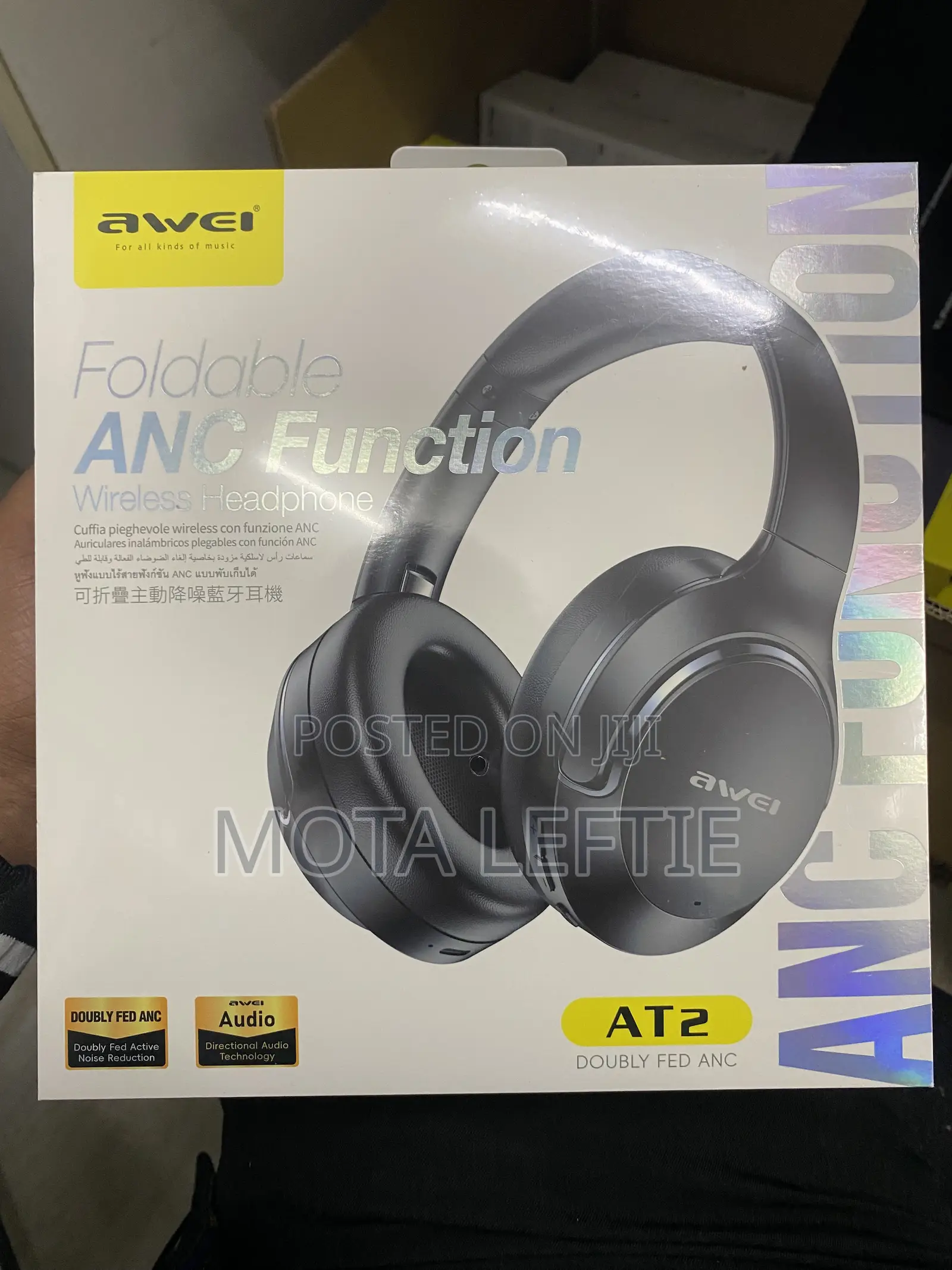 Awei Wireless Headphone ANC Function