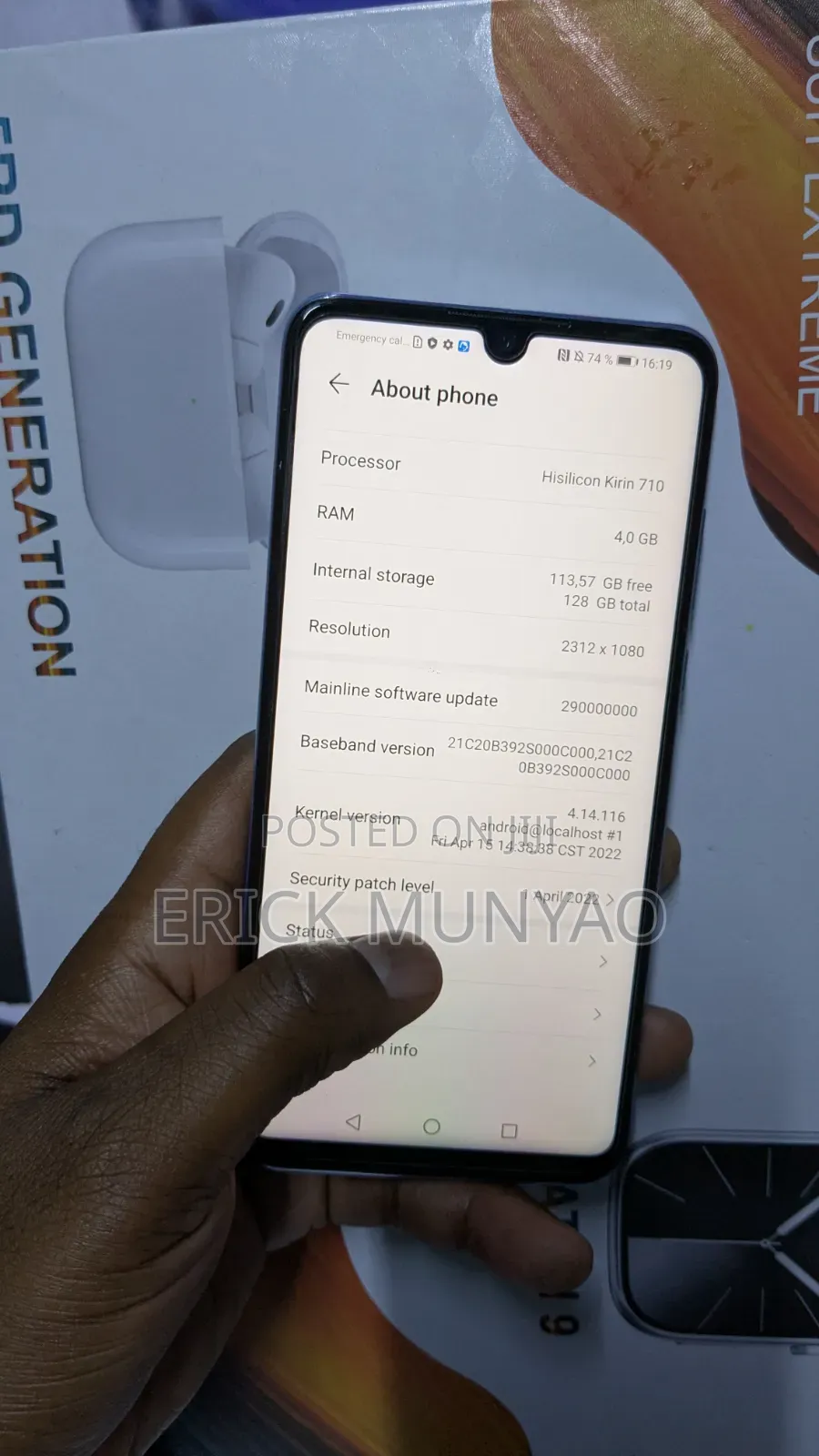 Huawei P30 Lite 128 GB Blue