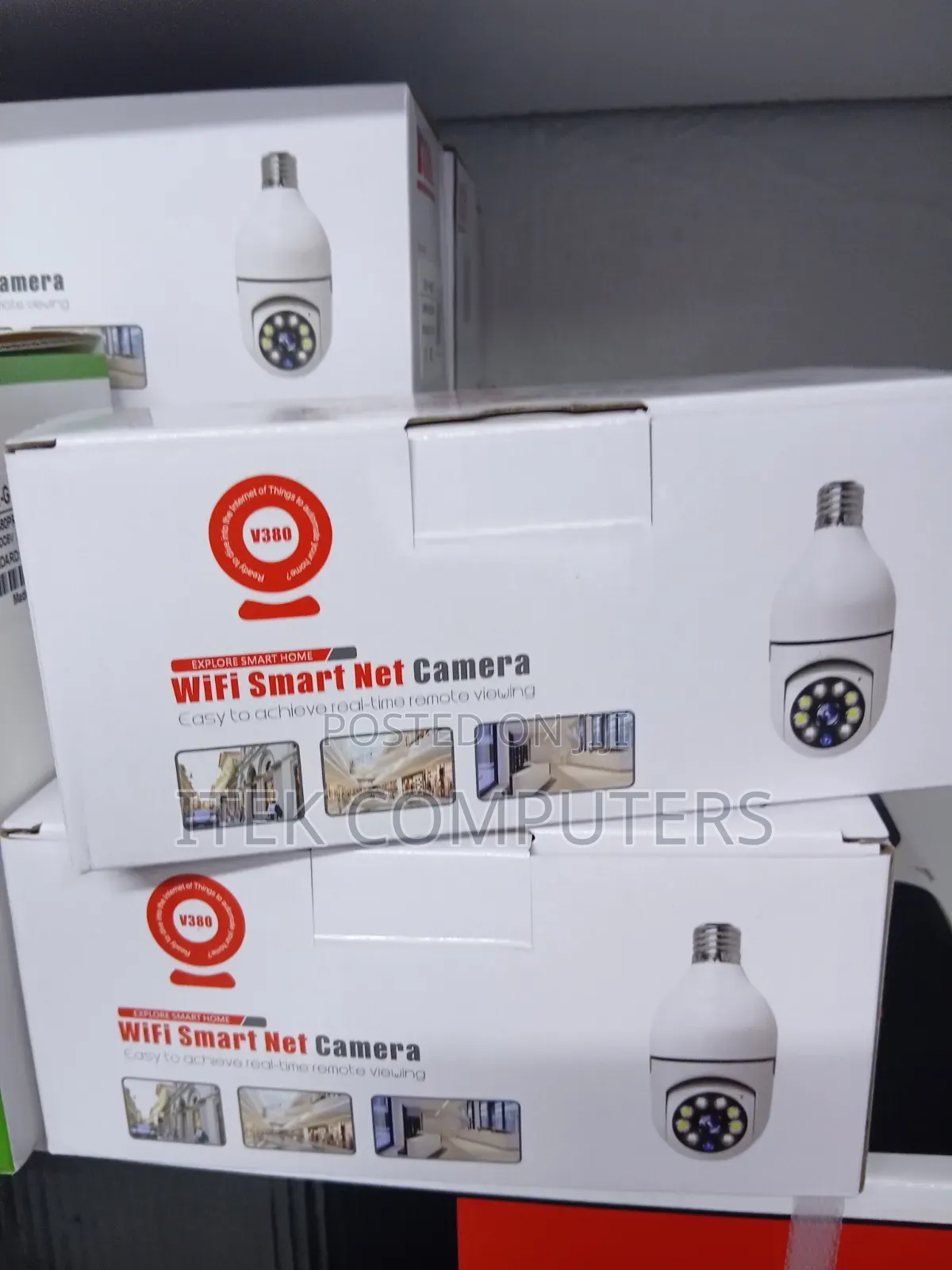 Smart V380 Pro Bulb Camera for Reliable Indoor Night Surveillance