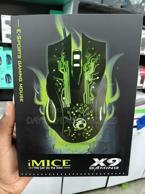 The iMICE X9 Wired 6-Button USB Gaming Mouse.