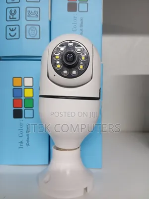 Easy Install V380 Pro Bulb Camera for Indoor Night Protection