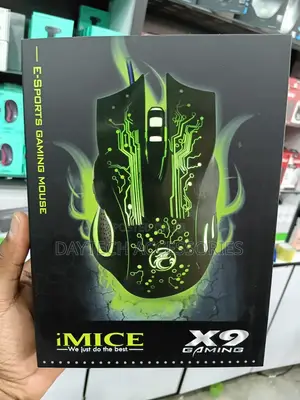 Imice X9 6-Button Led Gaming Mouse - Black