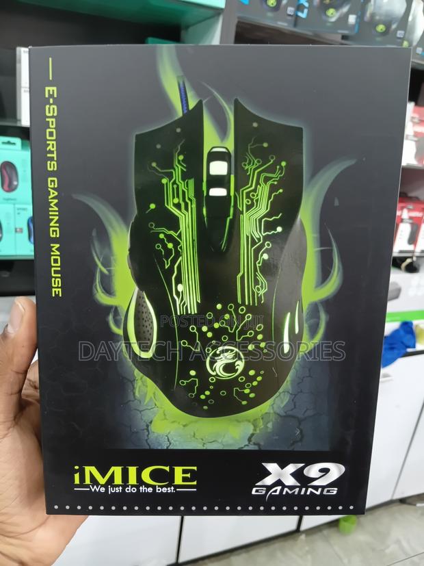 iMICE X9 LED-backlit 2400 Dpi Optical Gaming Mouse - thumbnail 2