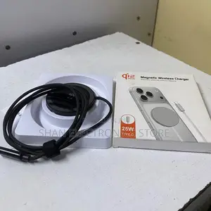 Portable Q12 Magnetic Wireless Phone Charger With Type C Cable