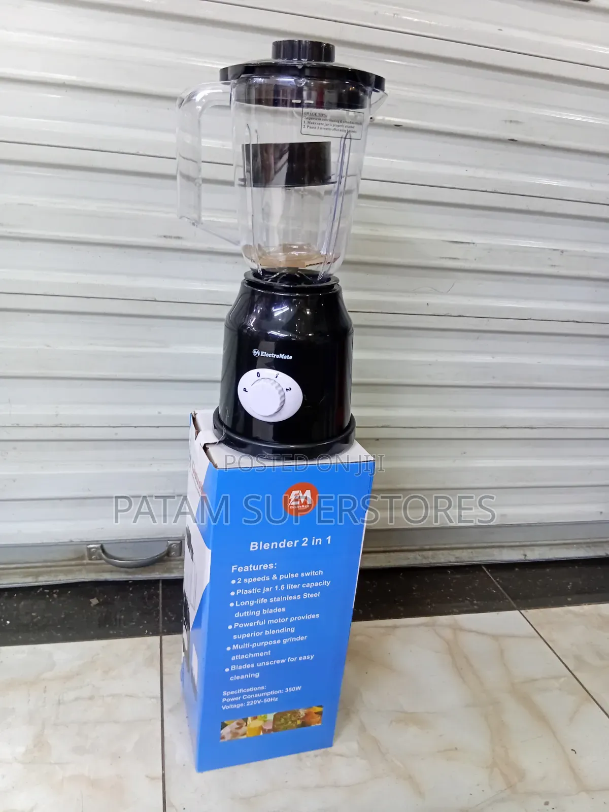 Electromate 2 in 1 Blender