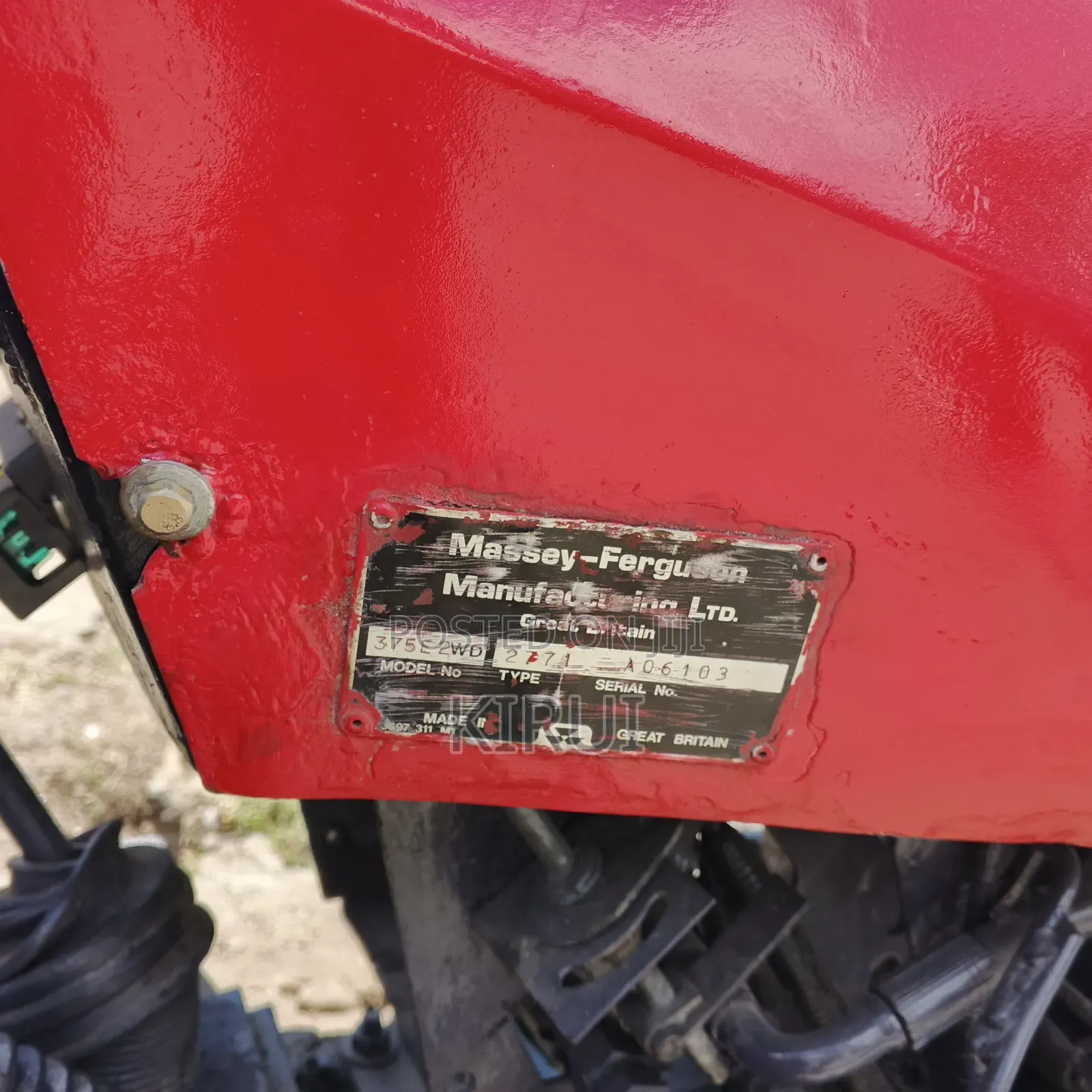 Massey Ferguson 375E Tractor
