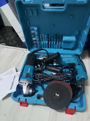 Makita Power Drill & Angle Grinder Set