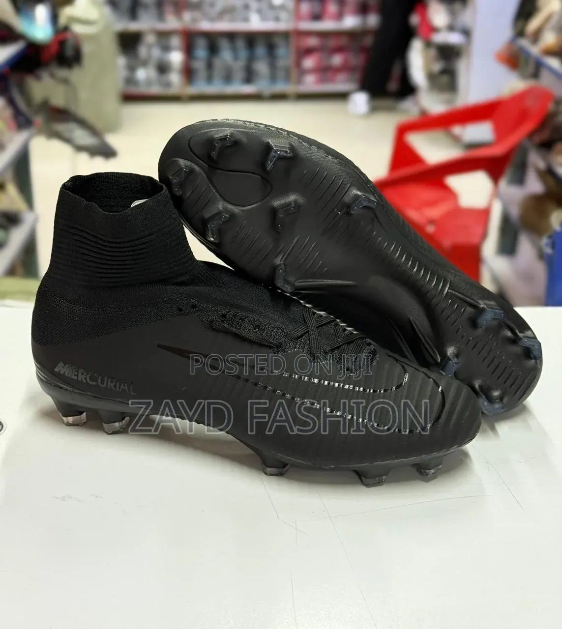 Mercurial Black High Cut