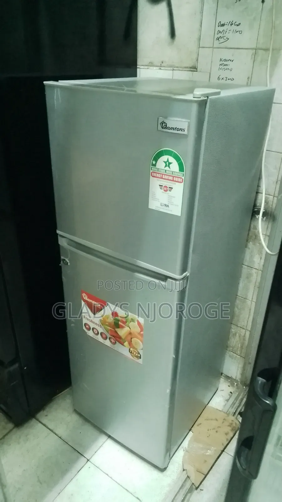Display Gray Fridge205