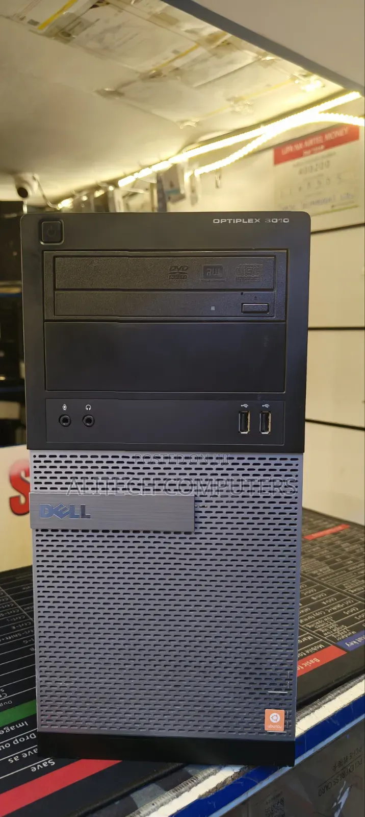 Desktop Computer Dell OptiPlex 3010 8GB Intel Core i7 HDD 500GB