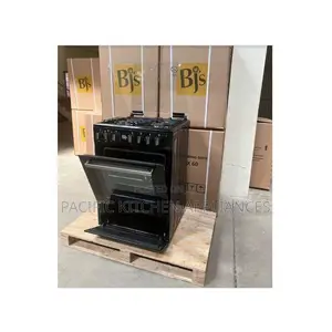 BJS 60x60 Cooker - 3 Gas Burners + 1 Electric Plate, Turbo Fan
