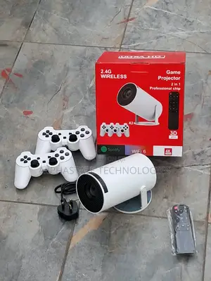 HY300 2-in-1 Smart Gaming Projector With Remote Control