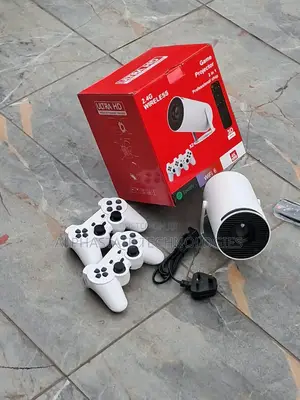 HY300 Android Mini Projector With Gaming Controllers