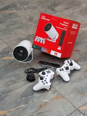 HY300 Android Mini Projector With Gaming Controllers