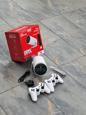 HY300 4K Supported Smart Projector With Gamepads