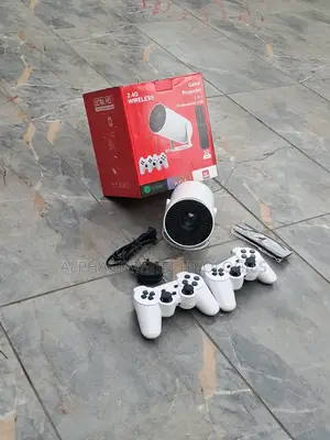 HY300 4K Supported Smart Projector With Gamepads